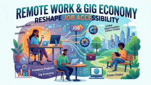 Remote Work and Gig Economy Reshape Job Accessibility
